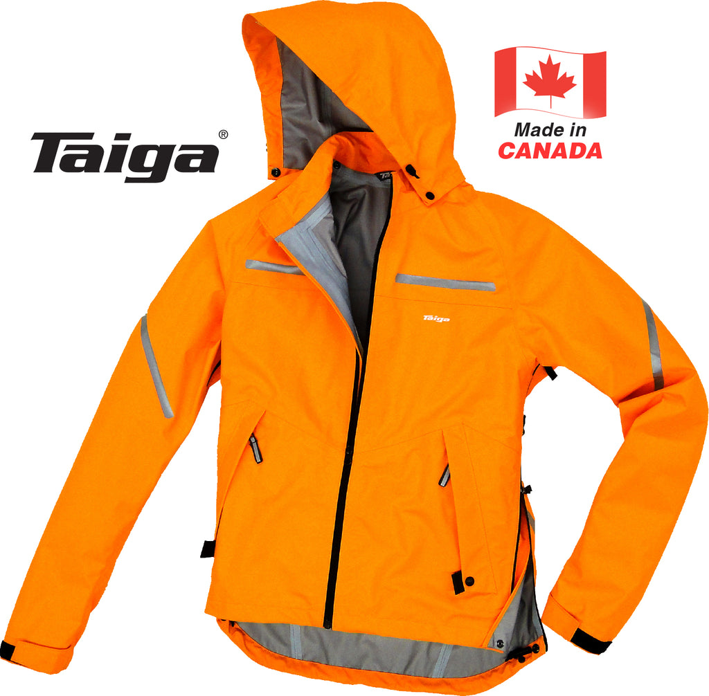 Twin Path Waterproof/Breathable Jacket for Cycling or Hiking – Taiga Works